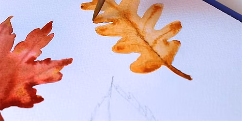 Watercolor Workshop at the Farm: Studying the Colors & Shapes of Fall