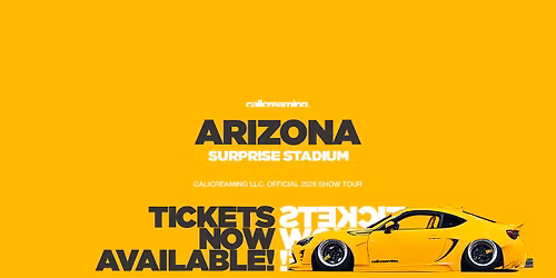 CALICREAMING - SURPRISE STADIUM ARIZONA