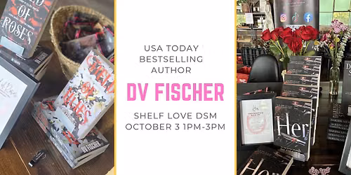 DV Fischer at Shelf Love DSM