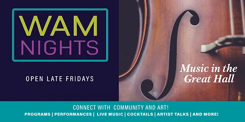 WAM Nights: Music in the Great Hall with Charlie Wilks
