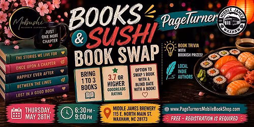 Book SWAP \/ Indie Author Fest - Story Telling\/Signing