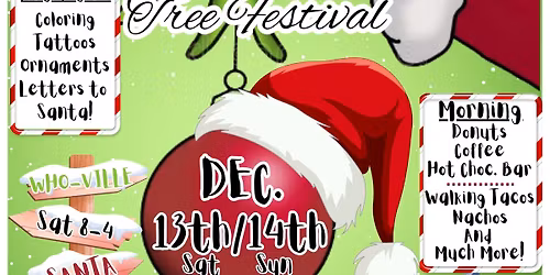 🎄💚Jonesboro PTO’s 3rd Annual Small Town Christmas Tree Festival!💚🎄