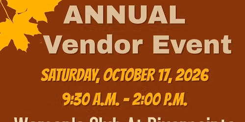 ANNUAL Vendor Event
