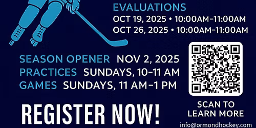 Ormond Youth Hockey League - Fall Season