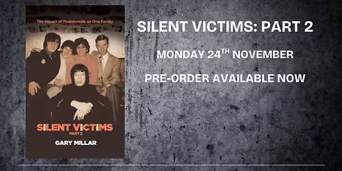 Book Launch | Silent Victims: Part 2, Gary Millar