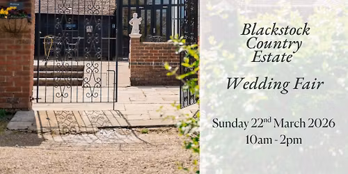 Blackstock Country Estate Wedding Fair