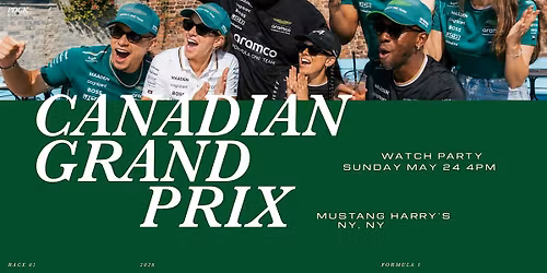 PDCK ROOM \u2022 2026 Canadian Grand Prix Watch Party \u2022 Manhattan