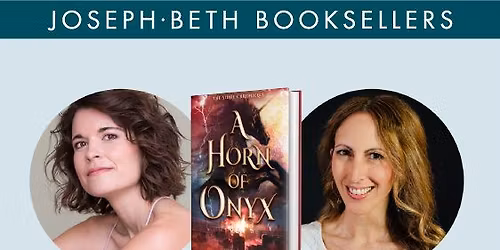 Meredith Lyons in conversation with Emily Jane discussing and signing A Horn of Onyx