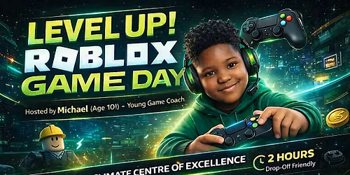 Level Up! Roblox Game Day in Accra