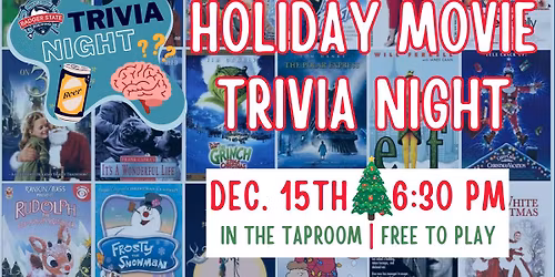 Holiday Movie Trivia Night 
