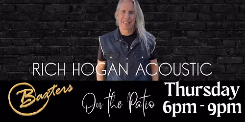 Rich Hogan Acoustic Live On The Patio