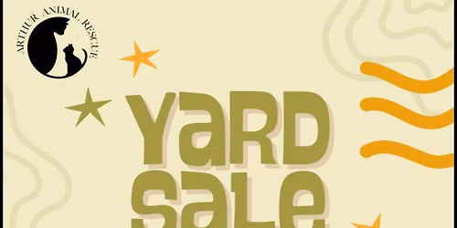 Massive Annual Yard Sale for Charity!