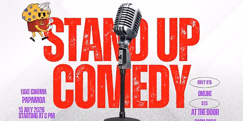 Papamoa Comedy Club at Luxe Cinemas