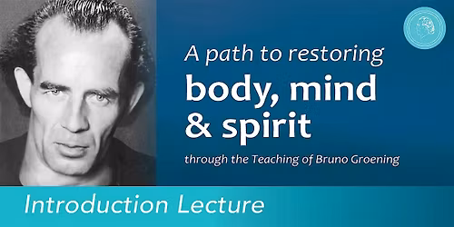 Killarney -  Lecture: A Path to Restoring Body, Mind & Spirit