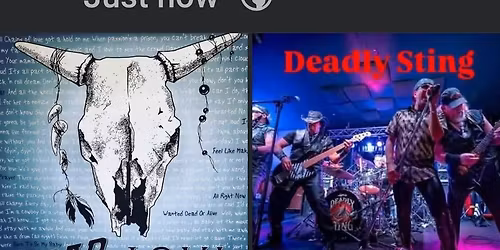 Bad Jovi Special Guest Deadly Sting Scorpions Tribute