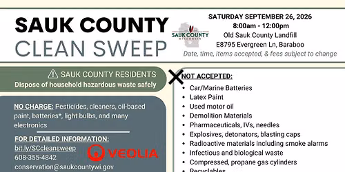 Sauk County Clean Sweep