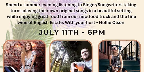 Sip and Song at English Estate