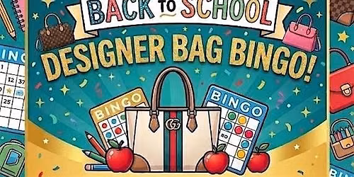 SMYO Back to SCHOOL Designer Bag BINGO