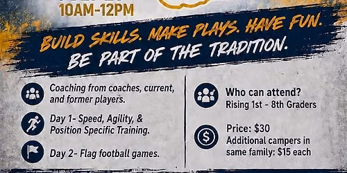 2026 Youth Football Camp