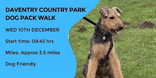DAVENTRY COUNTRY PARK DOG PACK WALK | 3.2 MILES | NORTHANTS