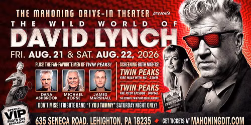 Wild World Of DAVID LYNCH (w\/ Dana Ashbrook, James Marshall & Michael Horse LIVE!)