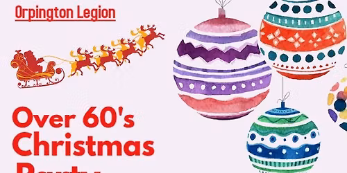 Over 60's (ish) Christmas Party