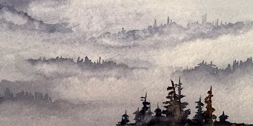 102 Watercolor Misty Watercolor Scenes Art Class