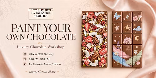 Paint Your Own Chocolate Bar Workshop