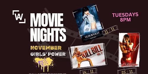 \ud83c\udfac NOVEMBER \u2013 GIRLS\u2019 POWER MOVIE NIGHTS