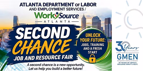 GMEN at WorkSource Atlanta Second Chance Job and Resource Fair