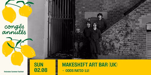 Cong\u00e9s Annul\u00e9s: Makeshift Art Bar + support: Odds Ratio