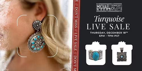 December Turquoise Live Sale!