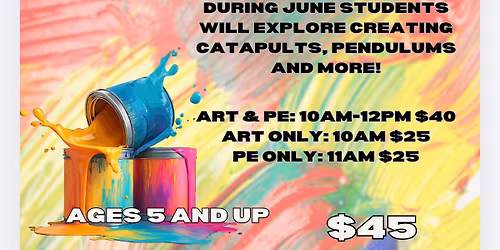 Homeschool Art & PE: Art Explosion 