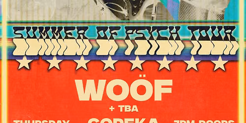 Hippie Death Cult, Wo\u00f6f, +TBA @ Copeka