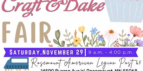 District 196 Icettes 5th Annual Craft and Bake Sale 