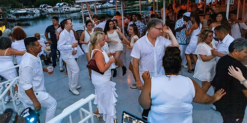 Salsa Police & TCSA AGUA Salsa Riverboat Cruise All White Attire Party