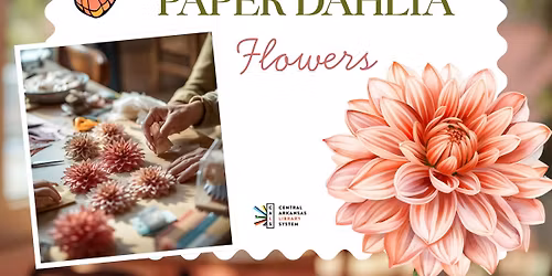 Cozy Craft Cafe: Paper Dahlia Flowers