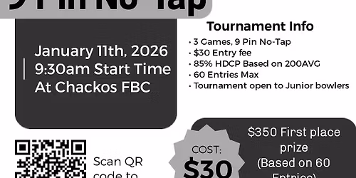 Moonlight 9 Pin No-Tap Tournament 