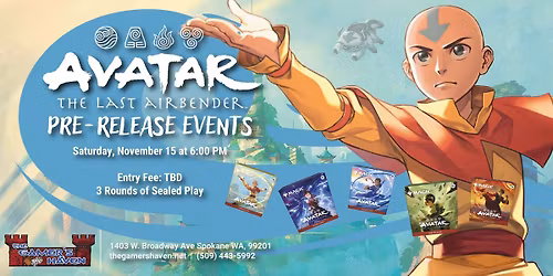 Avatar: The Last Airbender MTG Pre-Release