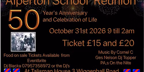 Official Alperton School Reunion