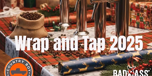 Wrap and Tap 2025 at Country Boy Brewing Lexington Taproom