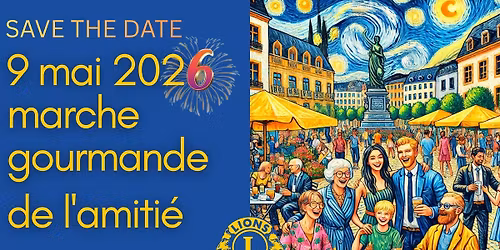 Marche Gourmande de l'Amiti\u00e9