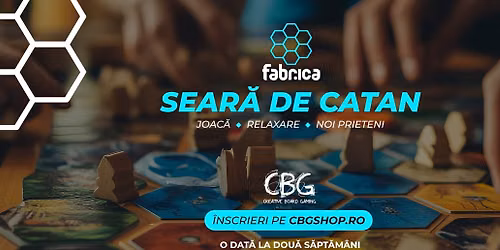 Seara de Catan: Concurs sau Amical