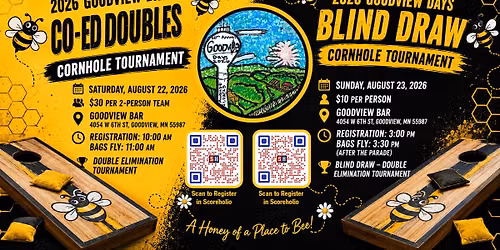 2026 Goodview Days Co-Ed Doubles Cornhole Tournament