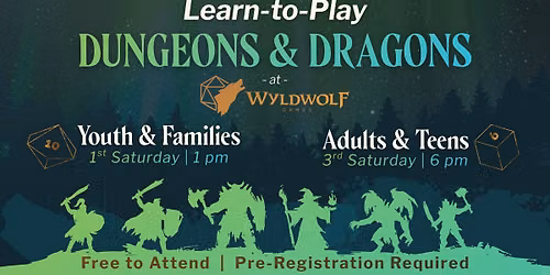Learn-to-Play Dungeons & Dragons