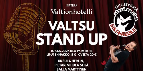 Valtsu Stand Up x Sikahauska 14.5.2026