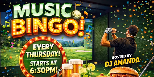 MUSIC BINGO At Fairway Social (Trilith)