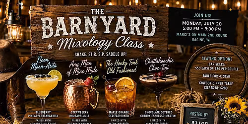 Barnyard Mixology class