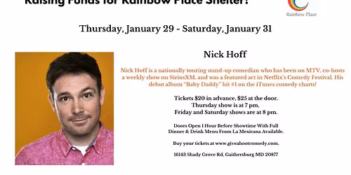 Nick Hoff at Funny Bone - Columbus