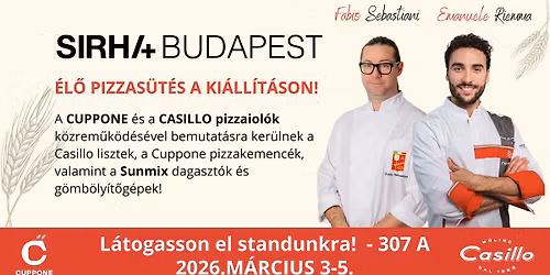 Cuppone & Casillo \u00c9l\u0151 pizzas\u00fct\u00e9s \u00e9s bemutat\u00f3k \u2013 SIRHA